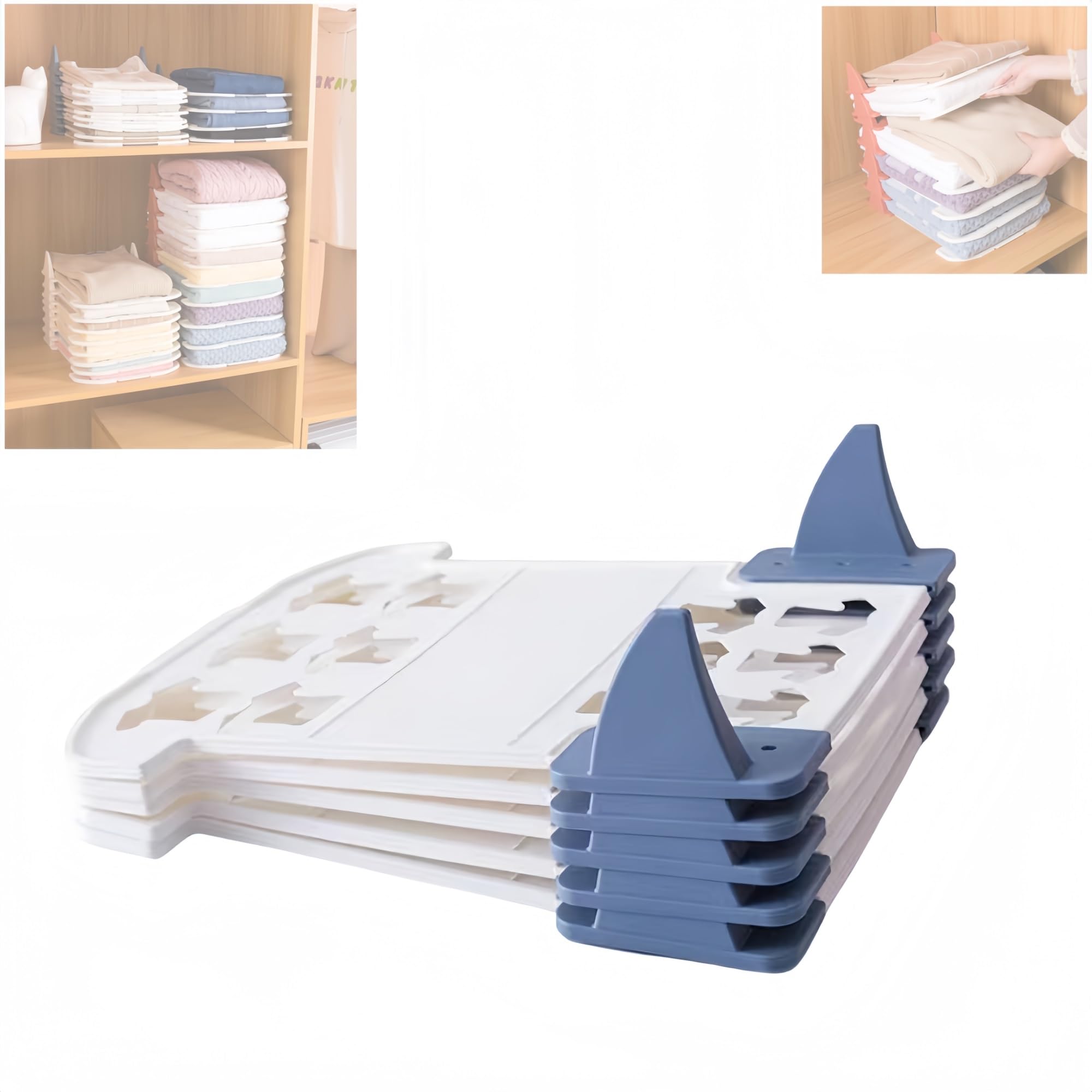 Amazon｜衣類収納 折たたみボード シャツ収納 折りたたみボード10枚